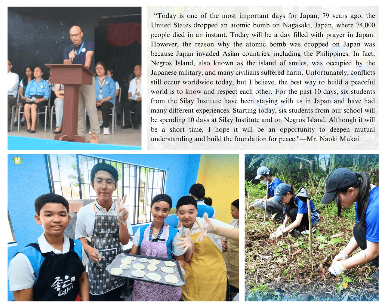 Silay Institute Welcomes International Exchange Program Students and Teachers from Nihon Fukushi University Affiliated High School