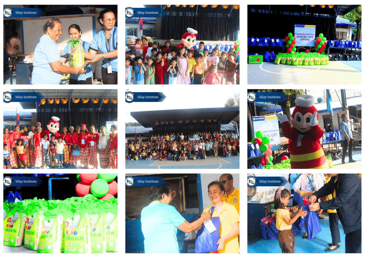Silay Institute Holds Annual Christmas Gift-Giving Program