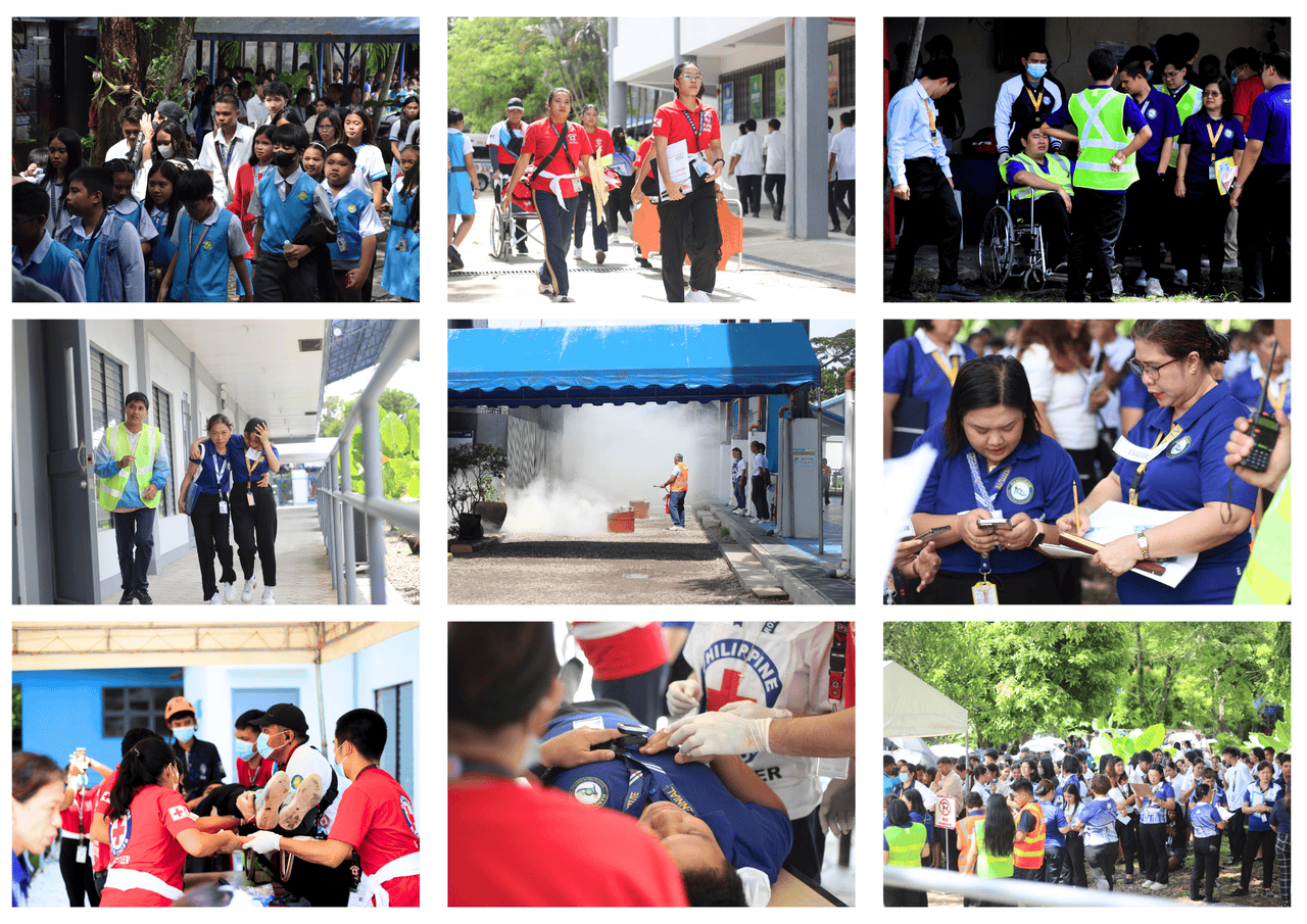 Silay Institutes Holds Fire Drill in Partnership with the Bureau of Fire Protection-Silay City