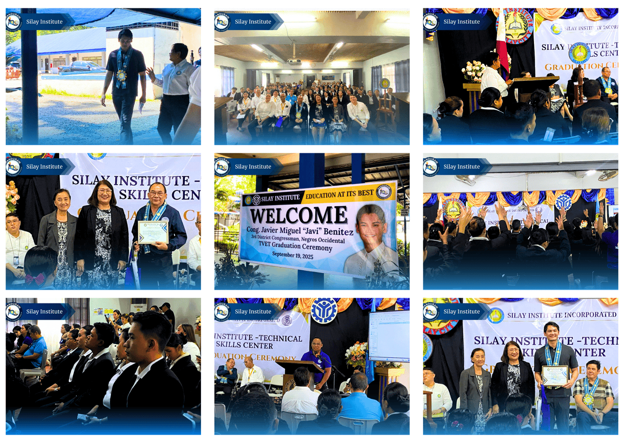 Silay Institute Holds TVET Graduation Ceremony