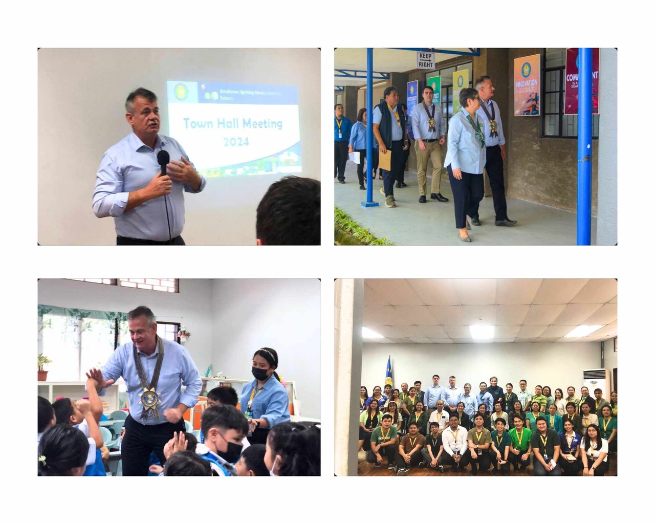 Silay Institute Welcomes Vice Chairman Sir James Donovan and Sir Gunnar Donovan for an Insightful Two-Day Visit