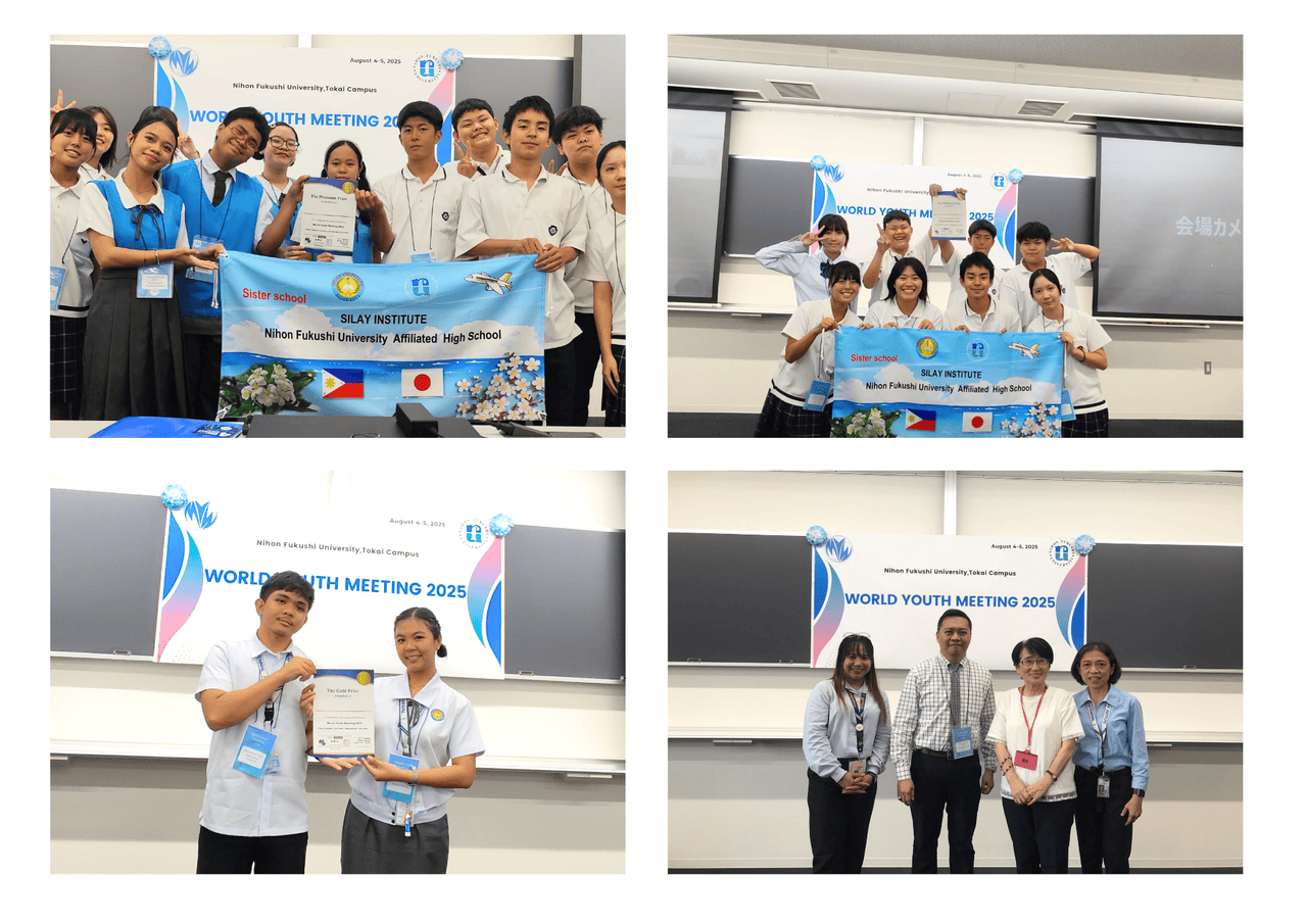 Silay Institute Shines at WYM 2025, Bags Platinum and Gold Awards