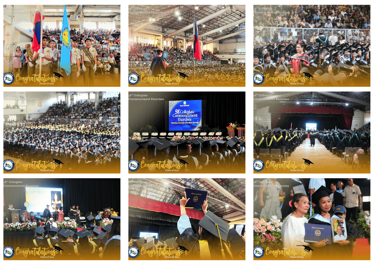 Silay Institute Celebrates 58th Collegiate Commencement Exercises