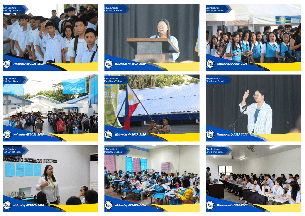 Silay Institute Welcomes Students to the 2025–2026 Academic Year with Enthusiasm and Unity