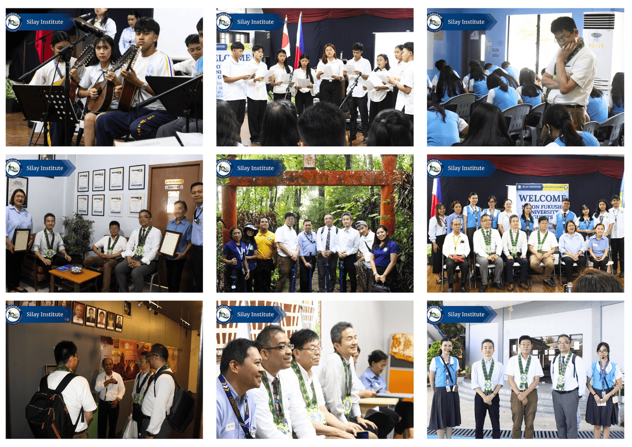 NFU Guests Visit Silay Institute