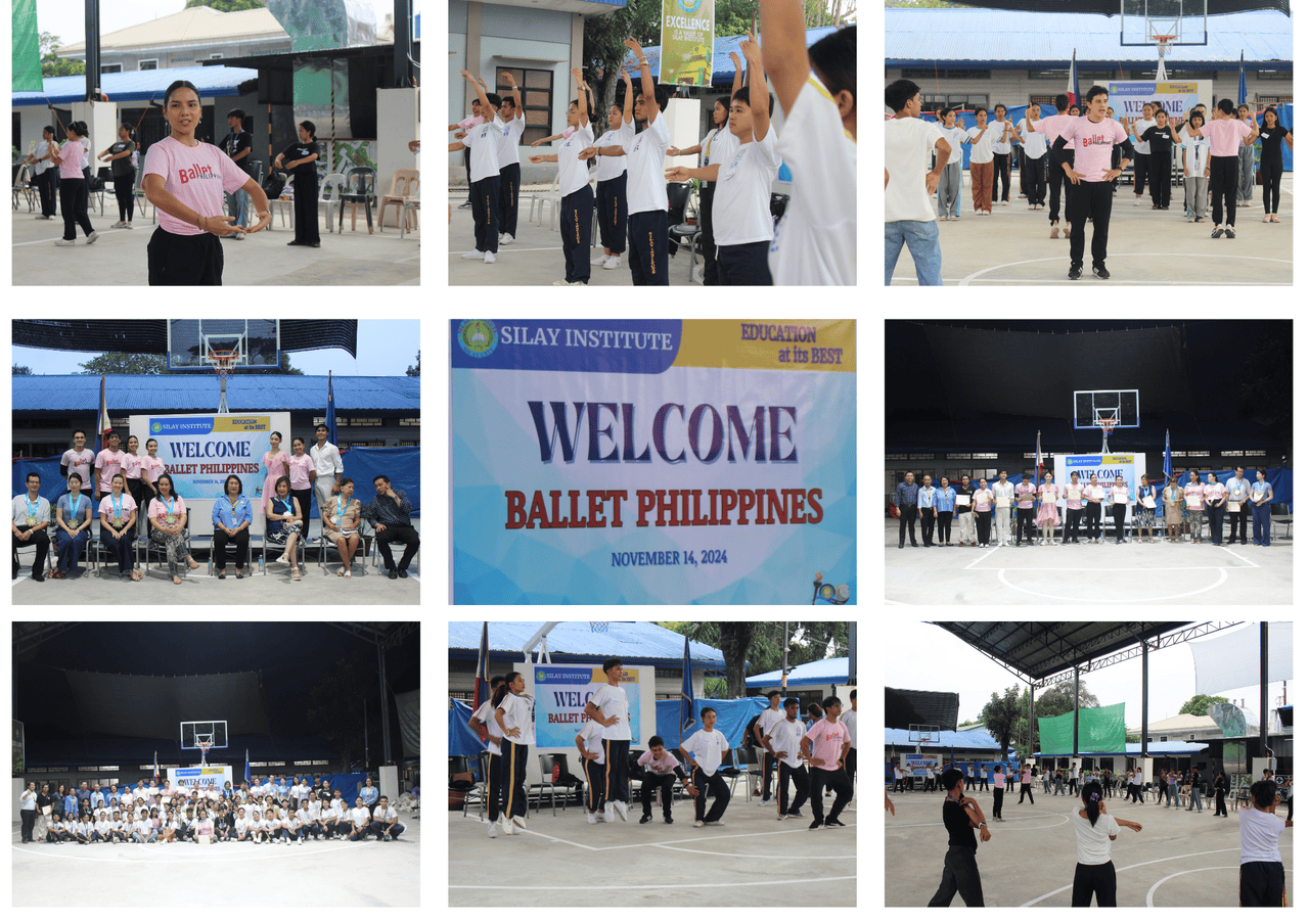 Ballet Philippines Visits Silay Institute
