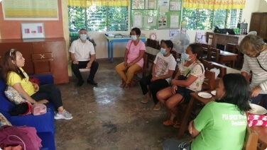 Meeting with Sibato Elders