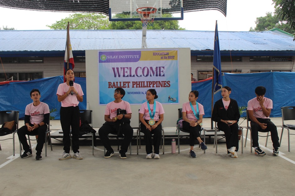 Ballet Philippines Visits Silay Institute